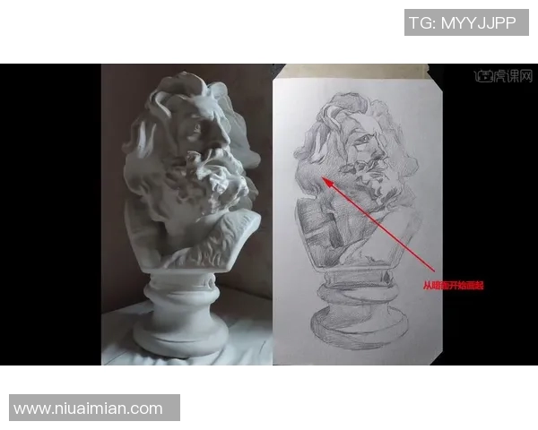 素描技巧解析:如何用铅笔生动刻画足球球星的独特魅力